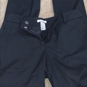 Navy blue H&M slim fit work pants